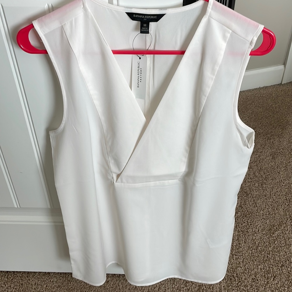 Banana Factory white blouse